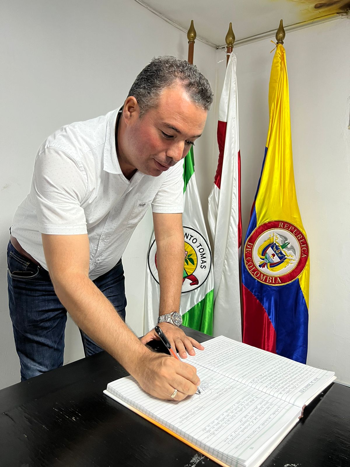 Ante el Concejo se posesionó nuevo Personero Municipal de Santo Tomás