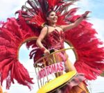 La hermosa joven Shadia Navarro Salas Reina Intermunicipal en Santo Tomàs