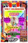 El domingo de carnaval Nesty Muñoz Charris celebra su cumpleaños en Santo Tomàs
