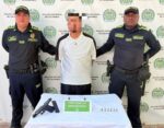 Policía captura a un hombre que realizaba disparos al aire en el municipio de Sabanagrande