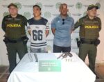 Capturadas en flagrancia dos personas por el delito de porte ilegal de armas de fuego en Sabanagrande