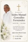 Sepelio de Isidro González Fernandez es hoy 13 de Mayo a las 4 de la tarde en el Cementerio de Sabanagrande