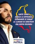 Santo Tomás abraza la esperanza: Ciudadanos se suman al llamado de construir una nueva Colombia