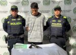 En la lucha contra el homicidio y la extorsión, la Policía Nacional capturó a un hombre por el delito de fabricación, tráfico, porte o tenencia de armas de fuego, accesorios, partes o municiones en el municipio de Sabanagrande