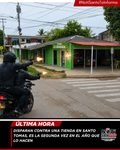 Policía del Atlántico entregó informe sobre atentado a bala a una tienda en Santo Tomás, donde una menor resultó herida
