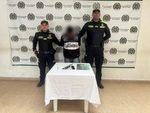 Policía captura a dos personas por porte ilegal de armas de fuego en Santo Tomás