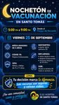 Nochetón de vacunación mañana viernes en Santo Tomás