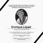 Homenaje al folclorista Enrique López hoy a la una de la tarde ofrecen la Alcaldía y la Corporación del Carnaval en la plaza principal de Santo Tomás
